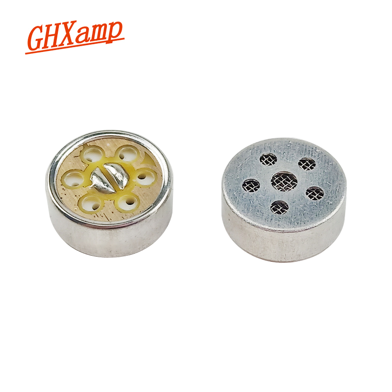 Ghxamp 14mm Elektret uni direktion ales Mikrofon Anti-Interferenz-Rausch unterdrückung, K-Song-Anker mikrofon, Doppelkondensator-Mikrofon