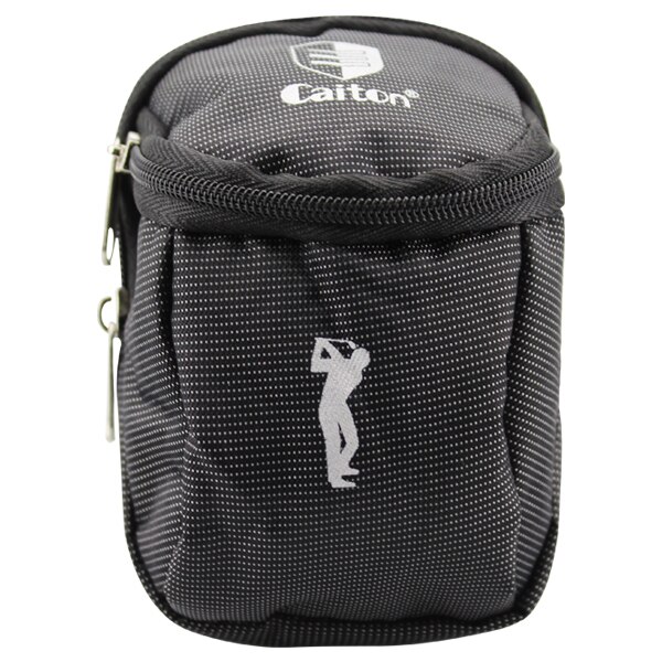 Portable Small Golf Ball Bag Golf Tees Holder Carrying Storage Case Pouch can hold 6 golf balls: Default Title