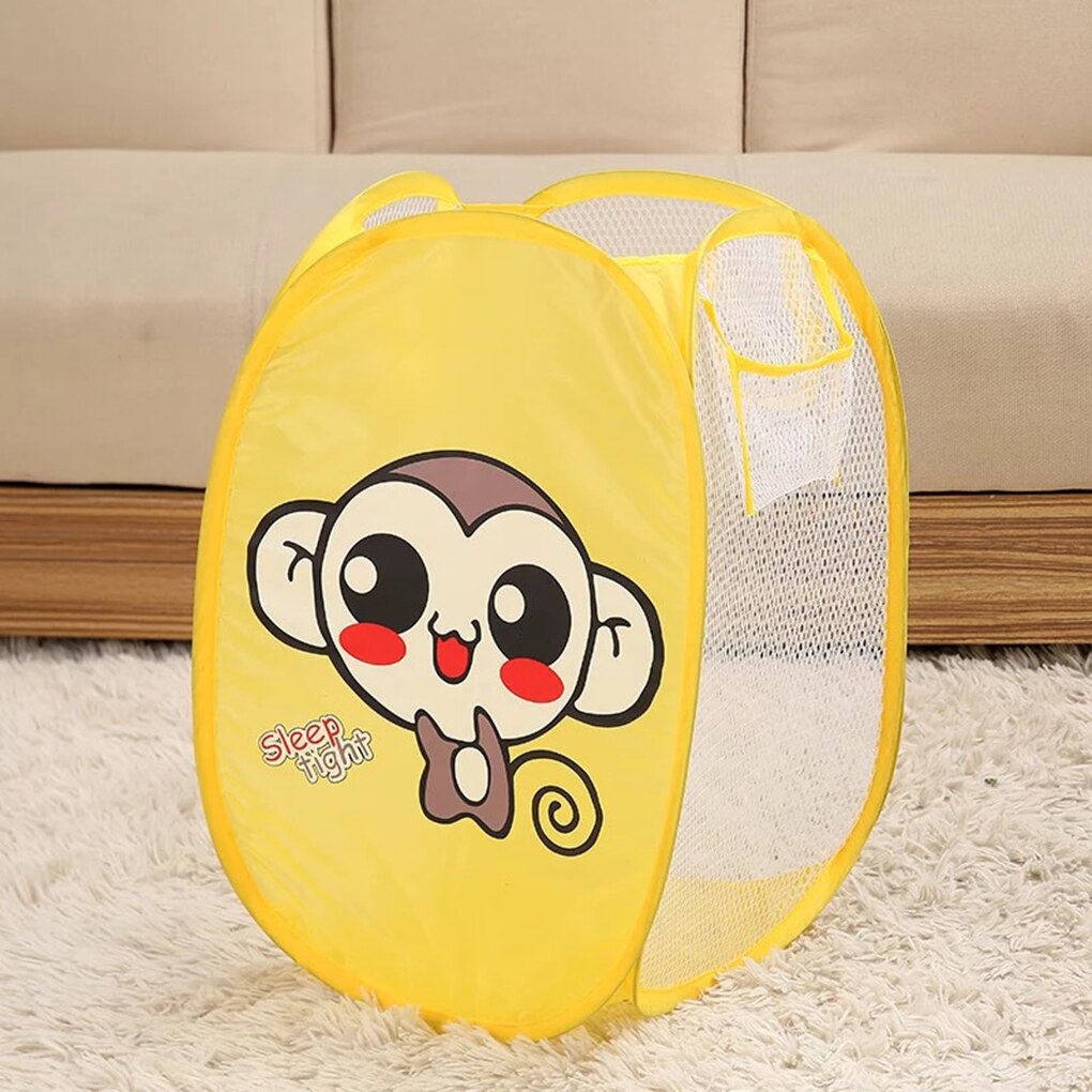 Cesta de clasificación cesta de juguete cesta de almacenamiento de juguete cesta de ropa plegable cesta de lavandería niños juguetes diversos almacenamiento organizar: 3