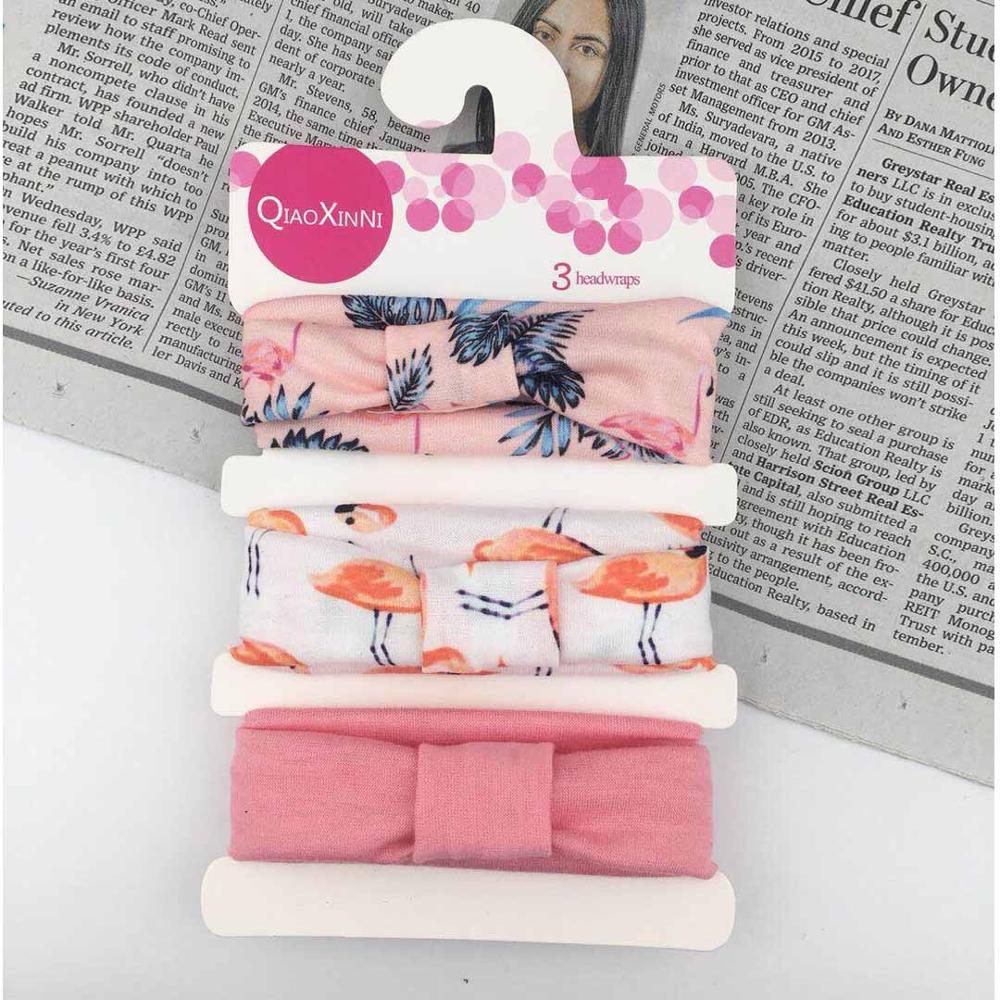 3 st /6 st bebis flickor pannband pilbåge blomma hårband tillbehör baby huvudbonad bomull huvudbonad barn flickor hårtillbehör set: Xfd -1