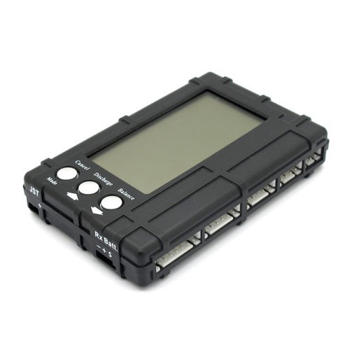 3in1Digital Batterij Voltage Meter 2 S-6 S Lipo/Li-Fe Polymer System Batterij Balancer LCD Monitor checker Tester Ontlader Meter