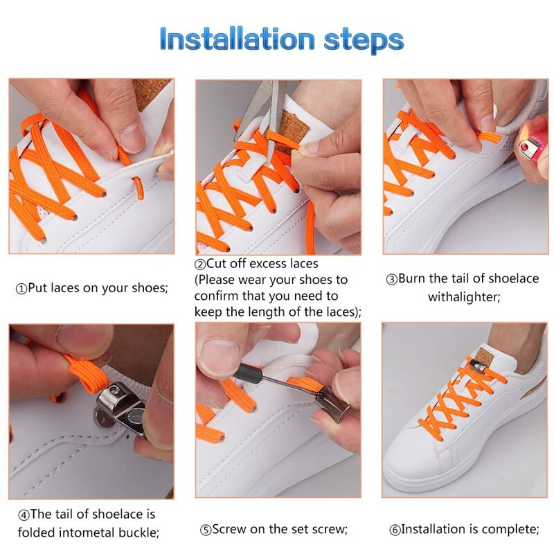 "Bunte Magnetische Schnürsenkel Sicherheits Quick Faul Schnürsenkel Metall Locking Freizeit Turnschuhe Keine Krawatte Schnürsenkel Elastische Kinder Erwachsene Unisex"