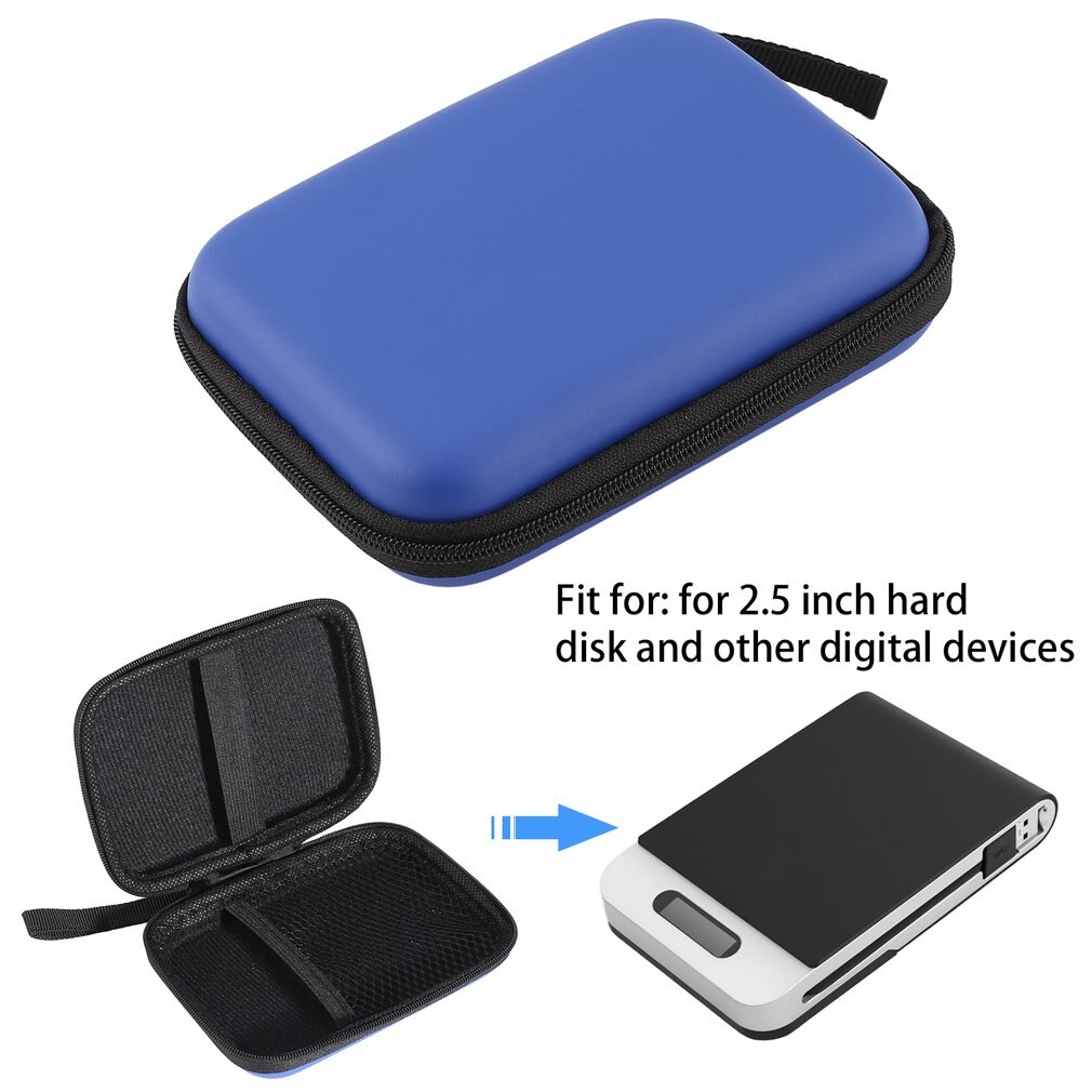 fest Nylon Tragen Tasche Fach fallen Abdeckung Festplatte Schützen Schutz Tasche Gehäbenutzen fallen für 2.5 ''HDD ONLENY stück