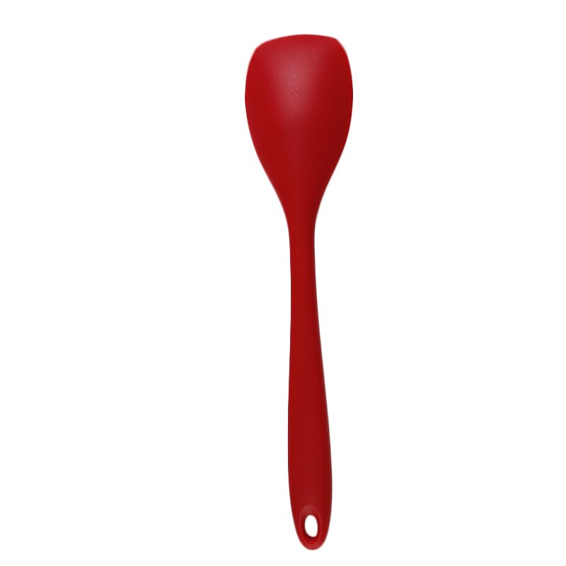 Grote Siliconen Met Core Lepel All-Purpose Siliconen Hittebestendig Lepel Spatel Keuken Accessoires Cadeau