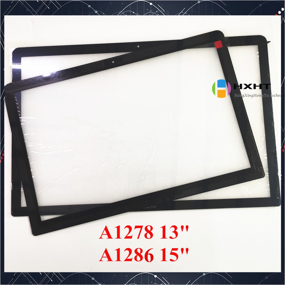 original For MacBook Pro 13" A1278 / 15.4" A1286 Front LCD glass Screen MB466 MC724 with Adhesive