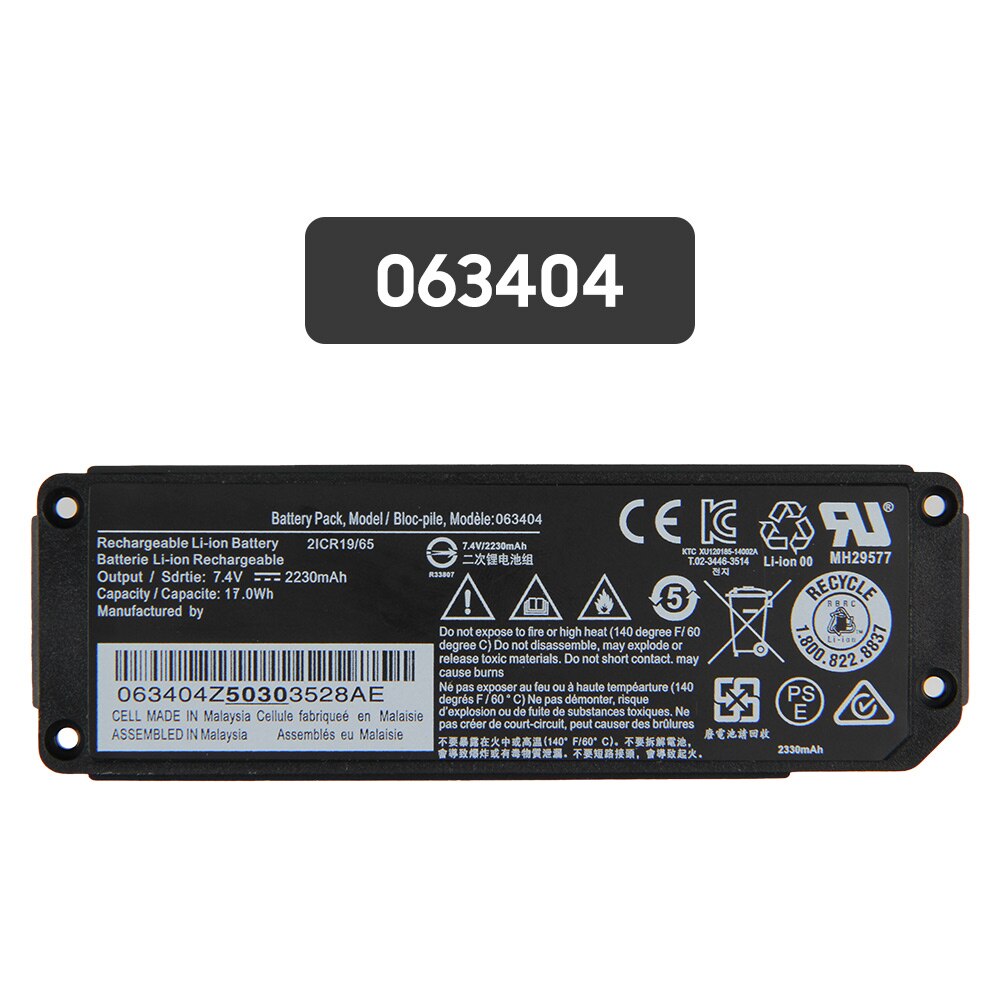 Lautsprecher Ersatz Batterie Für BOSE SoundLink Mini ICH Bluetooth 061384 063404 063287 061386 061385 batterie Original + werkzeuge freies: 063404 2230mAh
