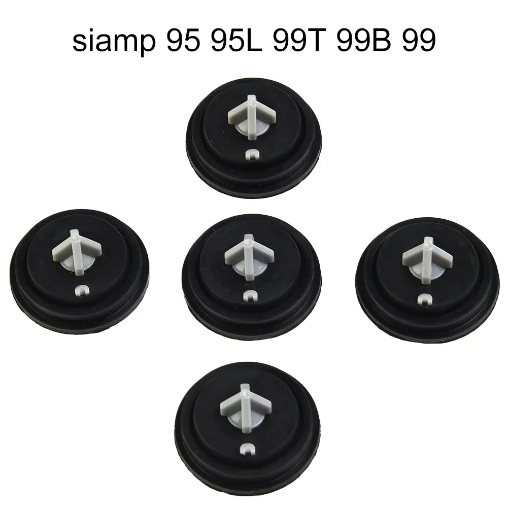 5pcs Toilet Fill Valve Gasket Inlet Filling Valve Bathroom Diaphragm Float Valve For Siamp 95 95L 99T 99B Series Rubber Gaskets