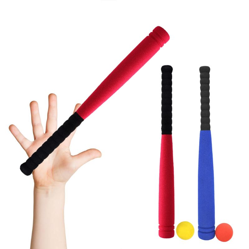 Bate de béisbol de espuma súper seguro con juego de juguetes de béisbol para niños Mini bate suave
