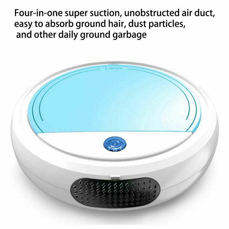 Rechargeable Smart Vacuum Cleaners Robot 4 in 1 3200Pa USB Auto Smart ing Dry Wet Mop UV Sterilizer Strong Suction er
