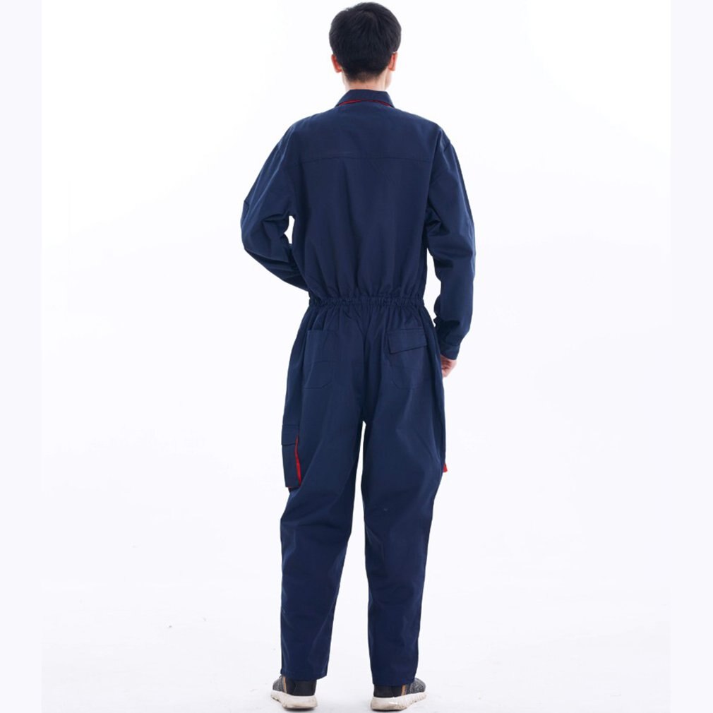 Lange Mouwen Zakken Overall Casual Jumpsuit Broek Workshop Werken Kleding Dust-Proof Bescherming Kleding