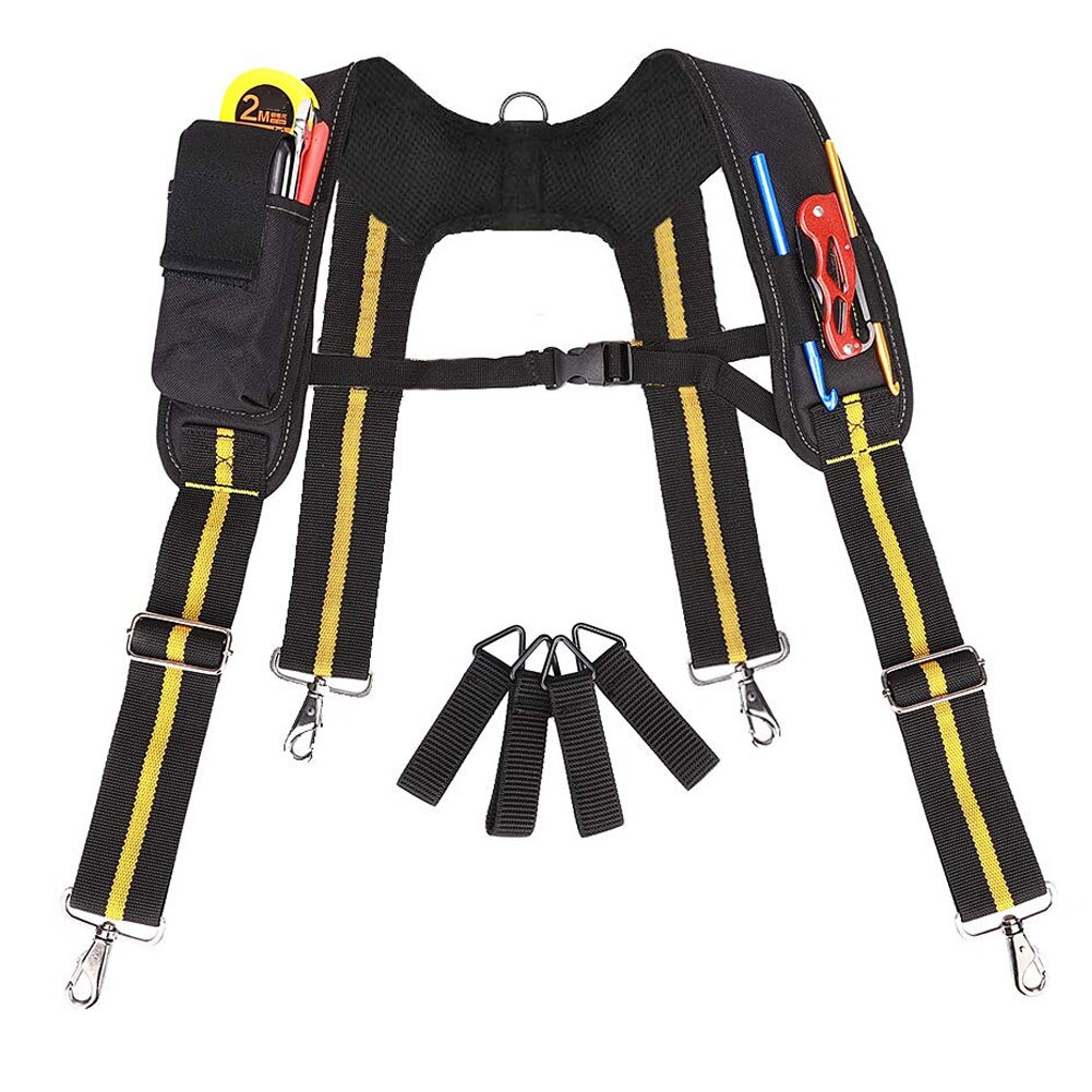 Multifunctional H-shaped Engineering Suspenders Tool Belt The Harness Safe Reduce Reduce Tooling Tool Harness To Waist Weigh