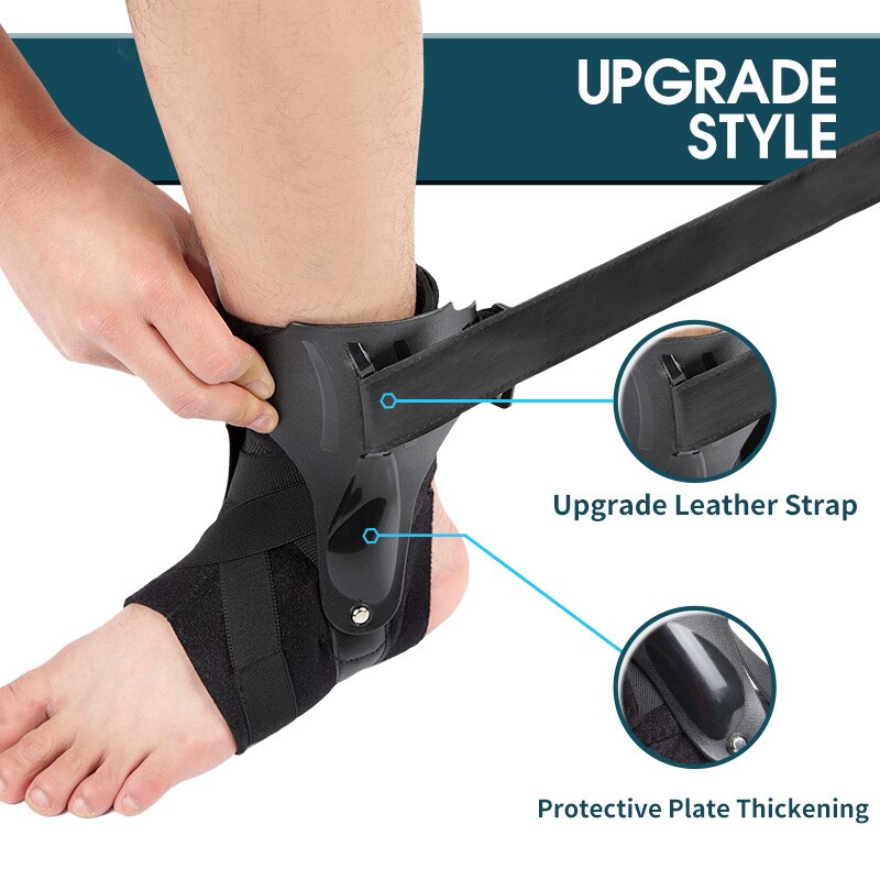 Tmt Enkelbrace Ondersteuning Verstelbare Bandage Sport Voet Enkelbandje Wrap Elastische Spalk Voor Guard Verstuikingen Letsel Protector Unisex 1Pc