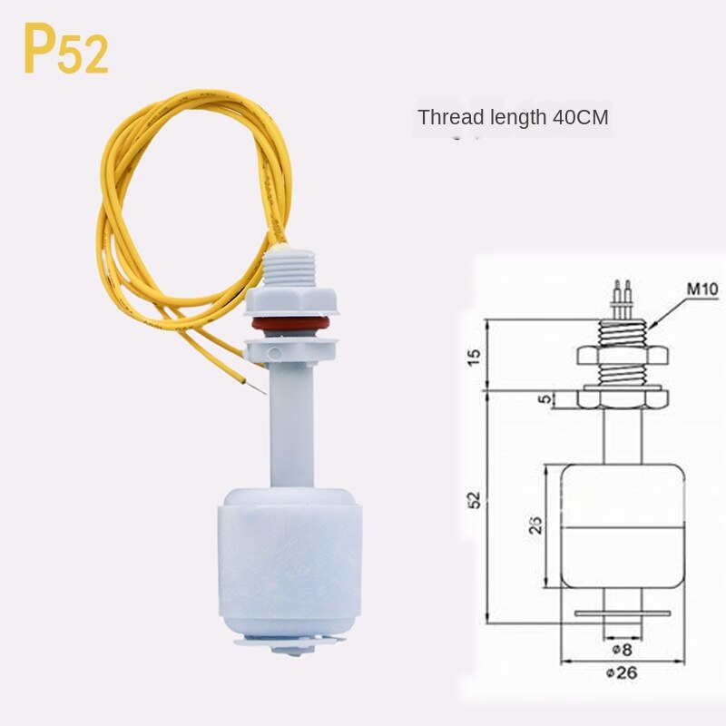 Plastic float level switch level switch level switch level controller level controller p52
