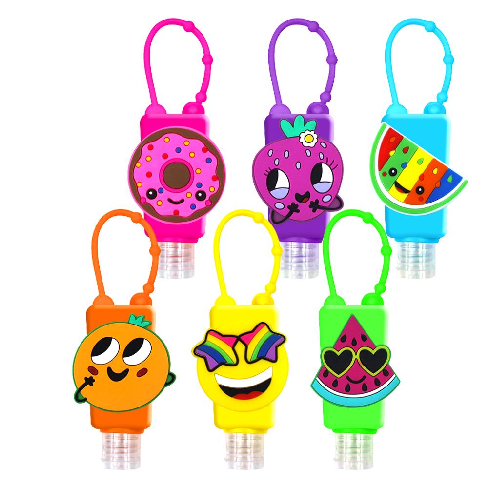 10/50pcs Silicone Mini désinfectant pour les mains voyage Portable sûr support de Gel distributeur de savon main Gel support pour les enfants