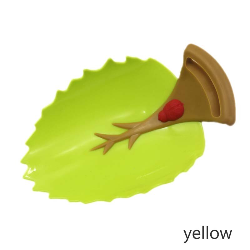 Portable kitchen Faucet Extender 1 pcs Kids Children Hand Wash Tap Leaf shape Bathroom Water Guide tool and Convenient: Yellow