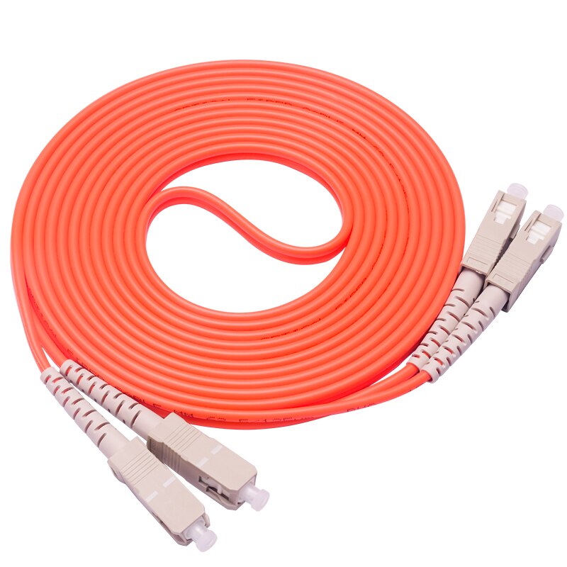 SC/UPC to SC/UPC Optical Fiber jumper Patch Cord Multimode OM1 62.5/125um Fibre Channel Cable 3.0mm