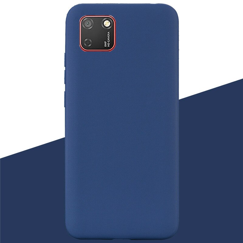 Soft Silicone Case For Huawei Y5p DRA-LX9 Case Silicone Back Cover Y5 p Phone Case For Huawei Y5P 5.45 Cover Coque Shell: 2 Dark Blue