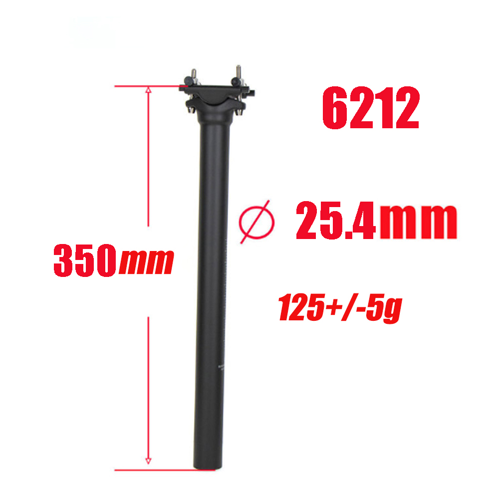 Ultralight Full Carbon Seat Post Road Bike Seat Mountain Bicycle Seatpost UD Black Length 350 / 400mm: Burgundy