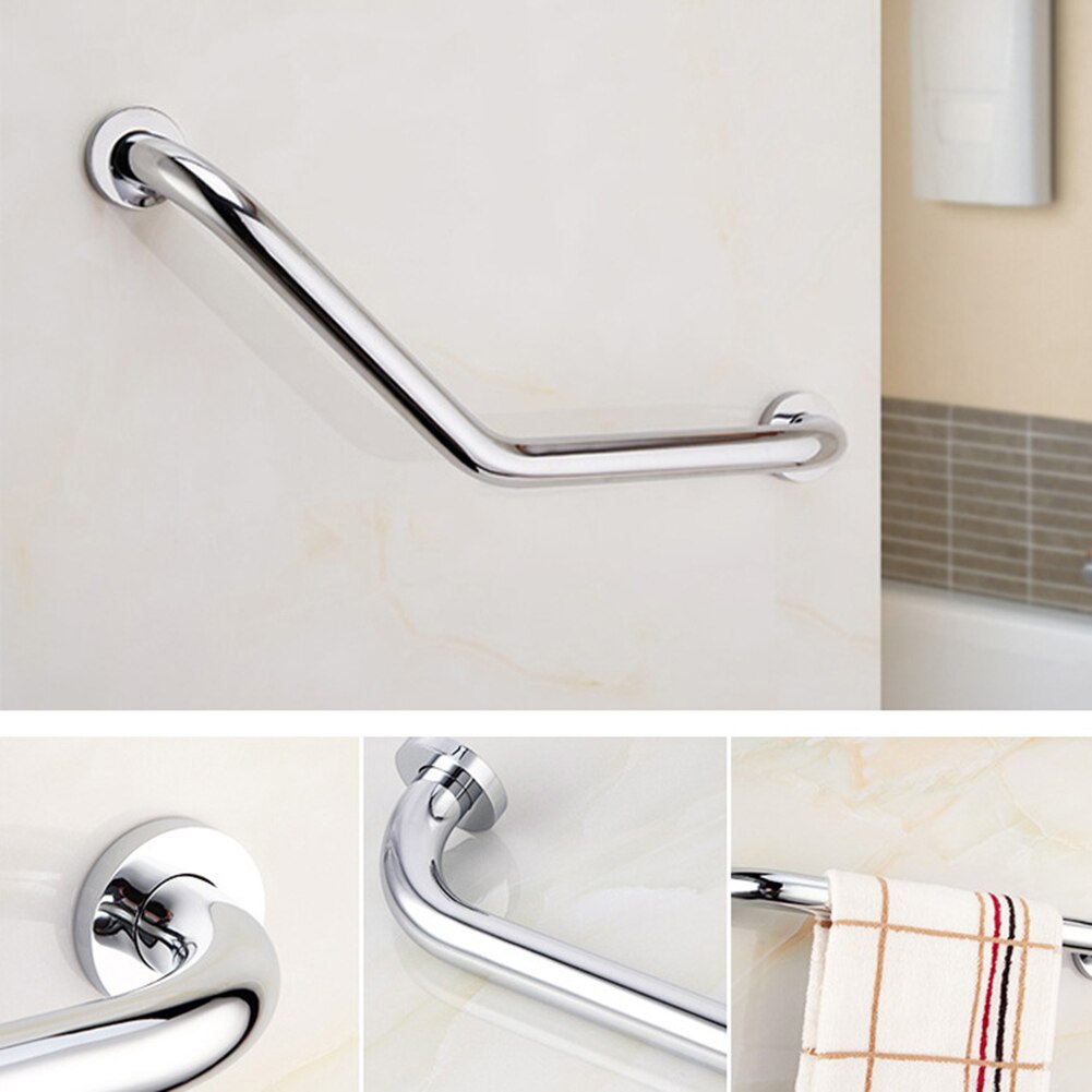 Bathroom Stainless Steel Handrails The Elderly Anti-skid Armrest Bathroom Tub Toilet Handrail Grab Bar Shower Safety Handle