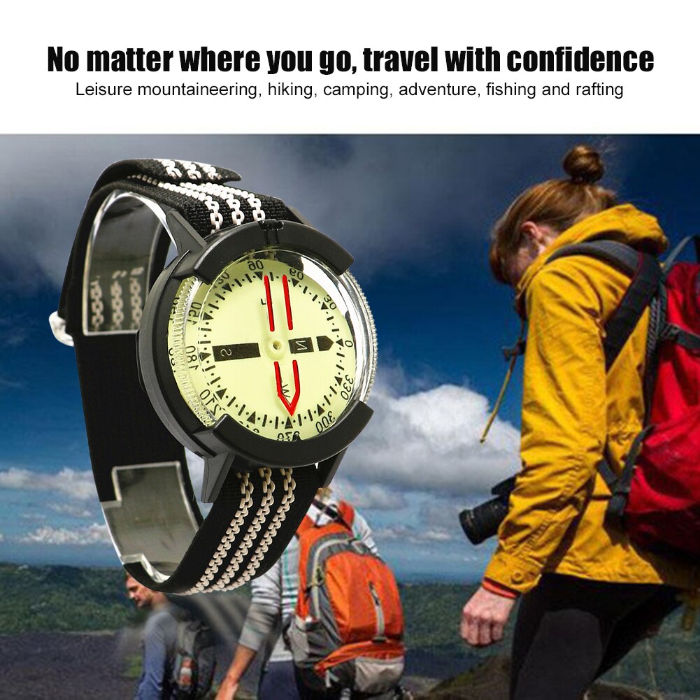 Proster Kompas Wandelen met clinometer, schroefkompas met draagtas voor kamperen, wandelen, geologie, outdoor-activiteiten