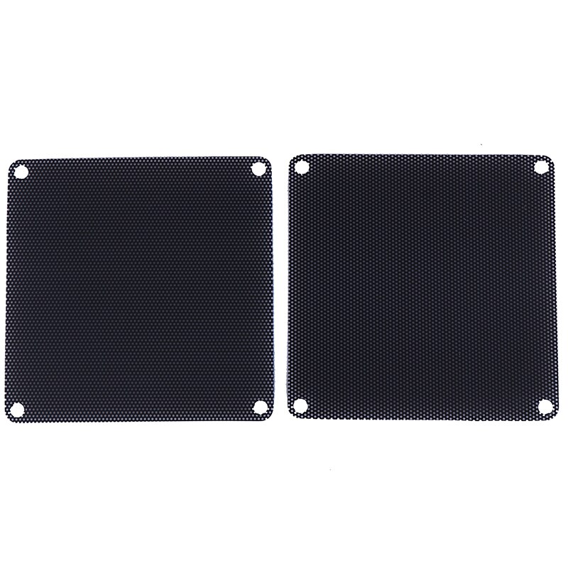 5Stck PVC PC Fan Staub Filter Staubdicht fallen Computer Kühler Abdeckung Gittergewebe 140mm
