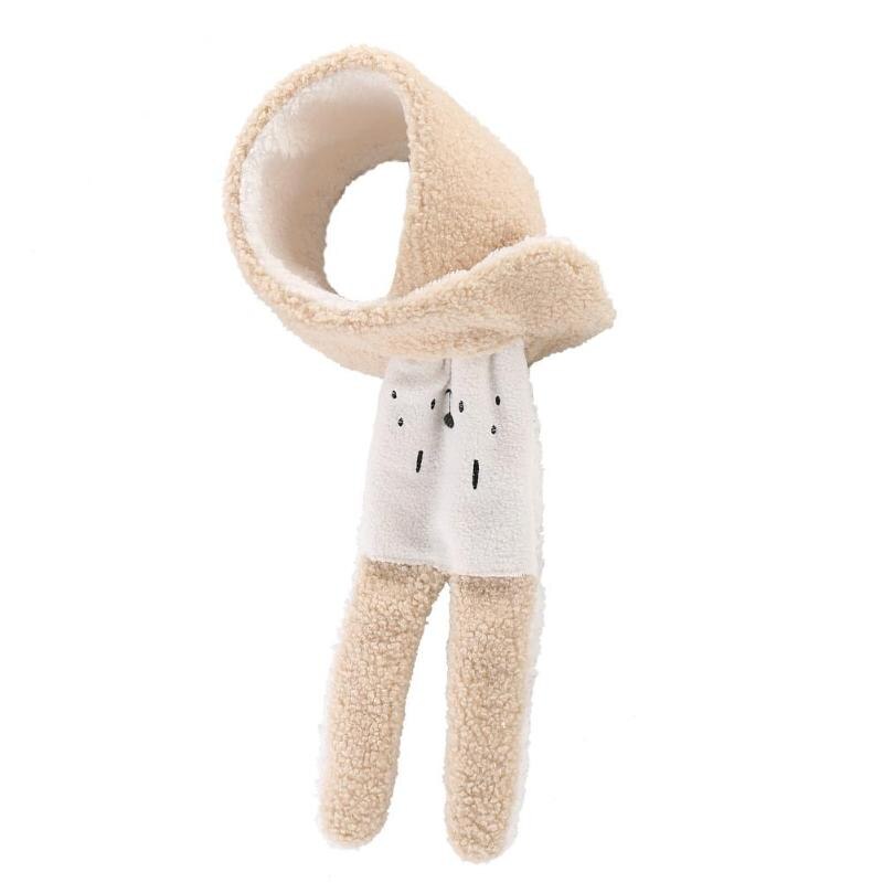 Kids Winter Warm Sjaal Baby Imitatie Lamsvacht Herfst Winter Sjaal Warme Kraag Sjaal Sjaals Jongens Meisjes Kids Sjaal Accessoires: A