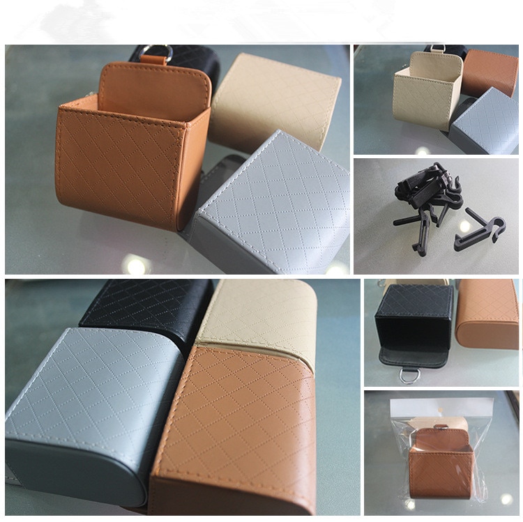 Taidda Car Air Fit for Vent Storage Bag Holder Box Organizer