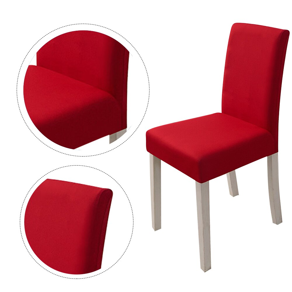 11- värinen yksivärinen tuolinpäällinen spandex joustava joustava slipcovers tuolinpäälliset ruokasaliin häät banketit hotellin kodinsisustus