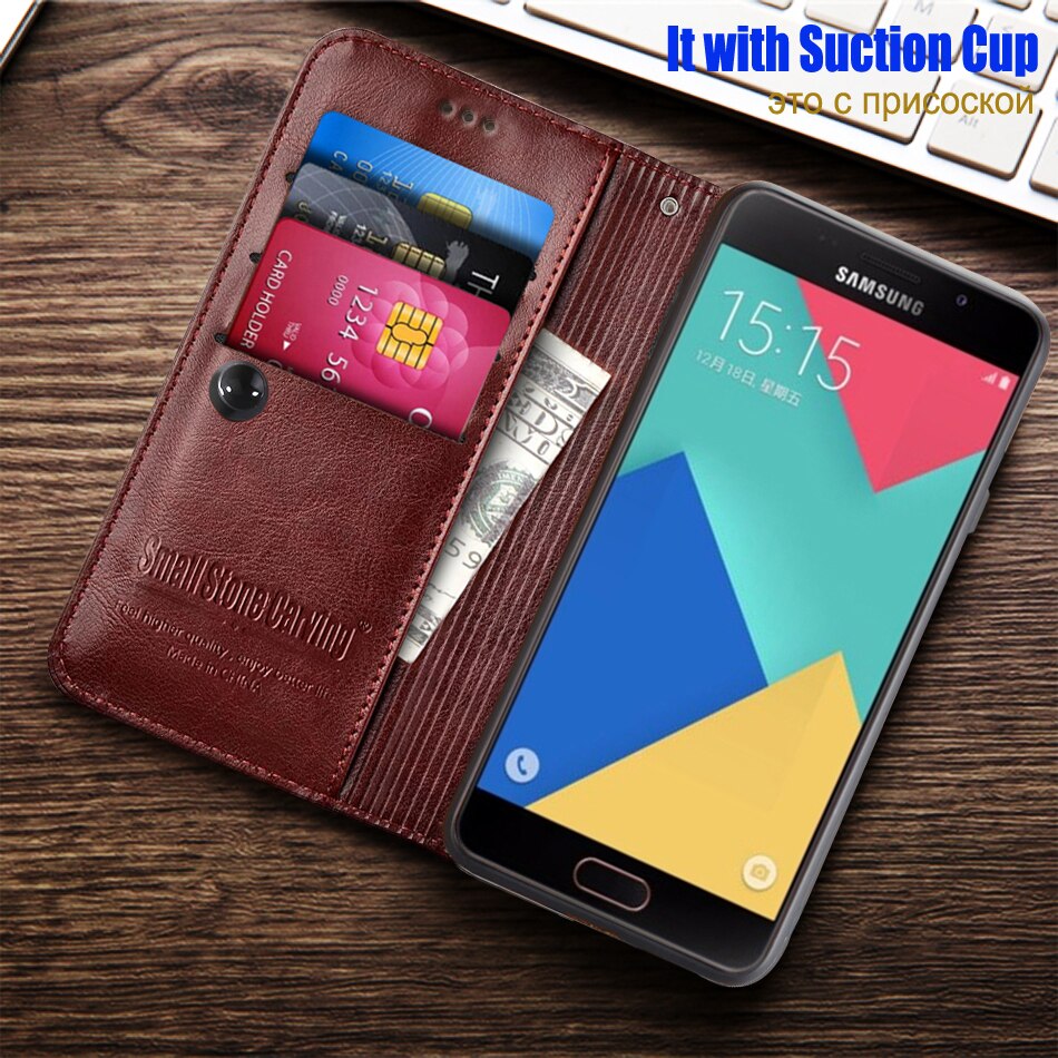 case For Samsung A5 Case flip leather Phone Case for Samsung Galaxy A5 A510 A510F Cover Coque Funda