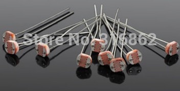 GL5516 x100pcs Light Dependent Resistor LDR 5MM 5516 Photoresistor and retail Photoconductive resistance