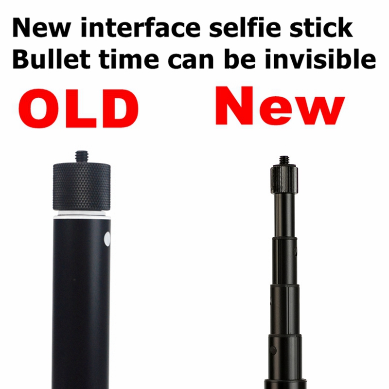 2m handheld telescópico pólo monopé + grande tripé estável para insta360 um rs r um x2 x panorâmica selfie vara 360 acessórios