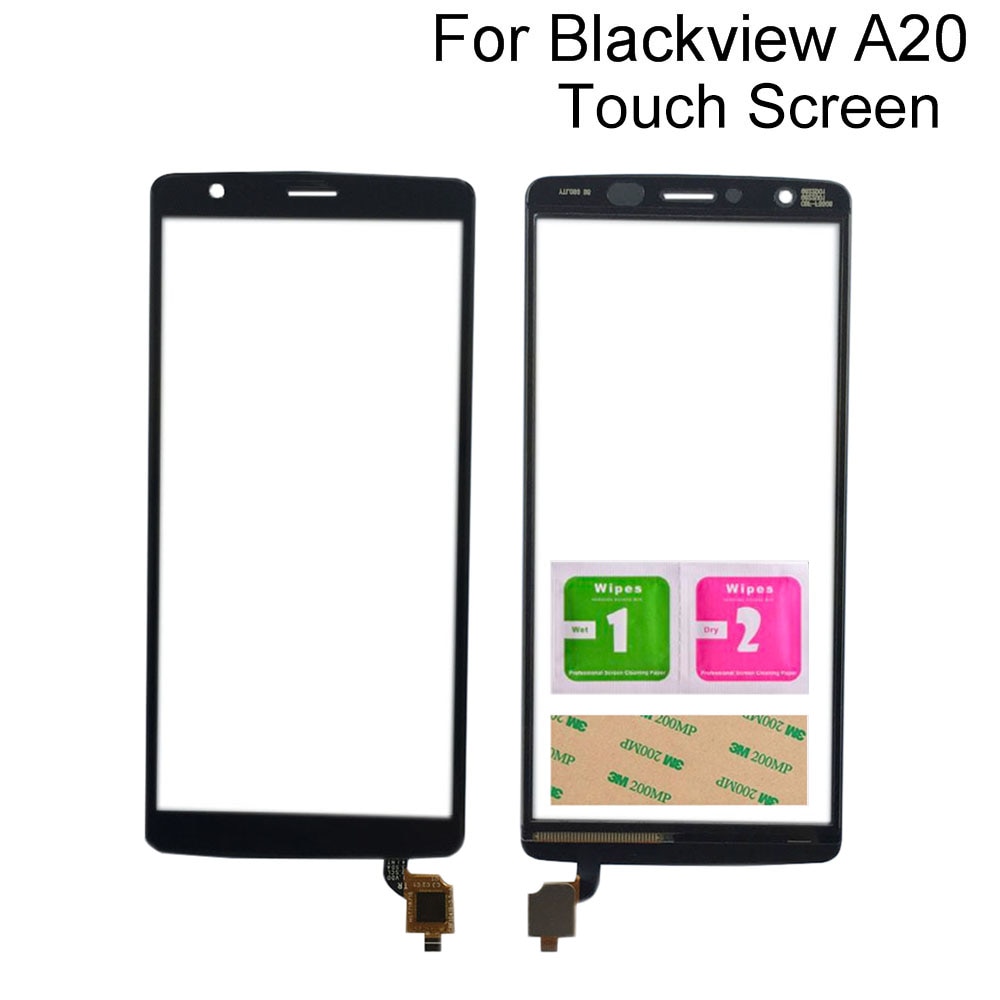 Pantalla táctil de cristal para Blackview A20, Sensor de Digitalizador de Panel táctil para Blackview A20 Pro, pantalla táctil, herramientas móviles