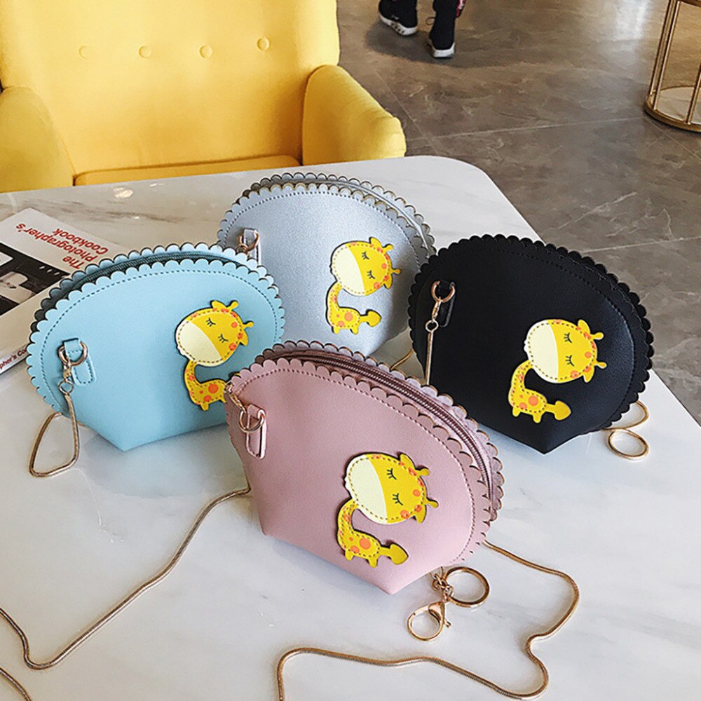 Mini Cartoon Cross Body Bag Kind PU Lederen Tas Kinderen Kleine Cartoon Schoudertassen meisjes schoudertas leuke #15