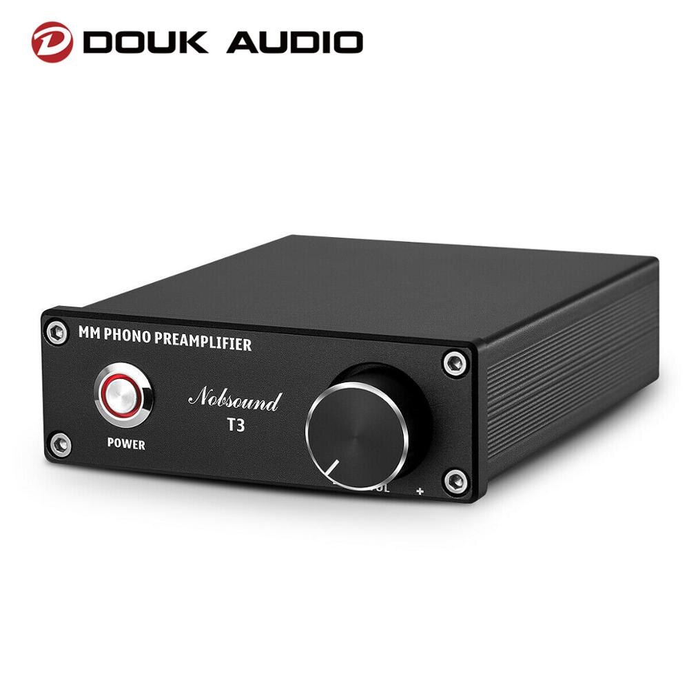 Douk Audio T3 HiFi MM Phono Stage Preamp RIAA giradischi preamplificatore amplificatore giradischi