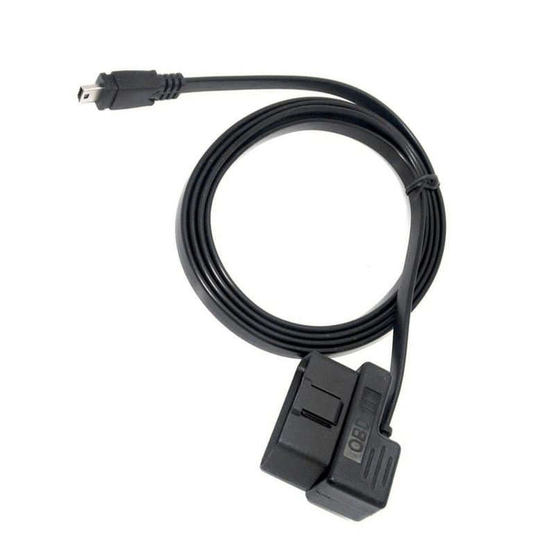 ActiSafety OBD II OBD 2 To Mini USB Universal Connecting Cable For HUD5.5 HUD Headup Display