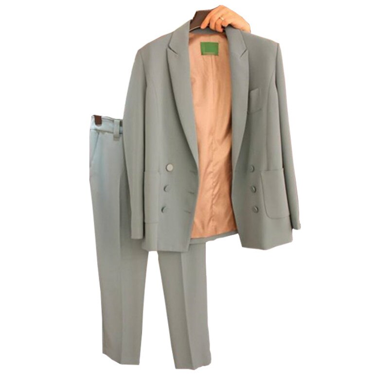 women's suit office work suit Jacket woman Pants suit Large size women's two-piece suit