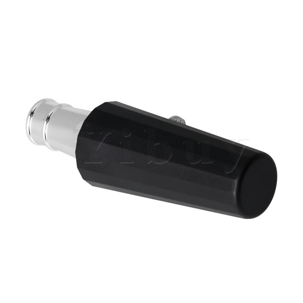 Yibuy argent plaqué or Jazz ténor Saxophone embouchure avec pince en cuir 9 #