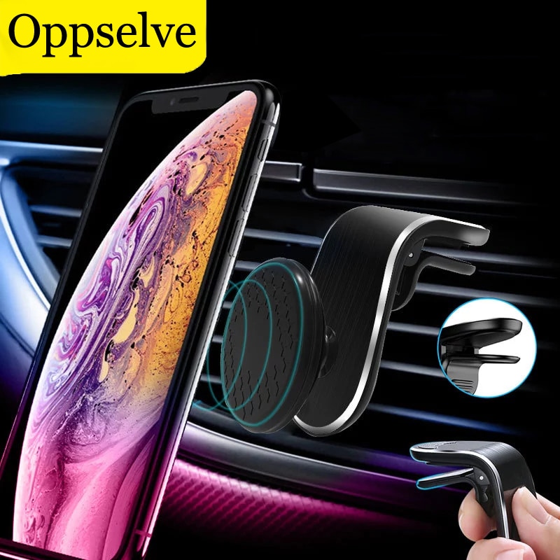 360 Metalen Magnetische Auto Telefoon Houder Voor Samsung S20 Huawei P40 Xiaomi 11 10 Magneet Gps Mount Houder Stand Voor iphone 12 11X7