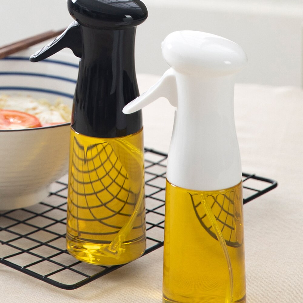 Olie spray fles barbecue spray pneumatische fitness keuken olie spray fles eetbare olie olijfolie olie controle sproeier verneveling