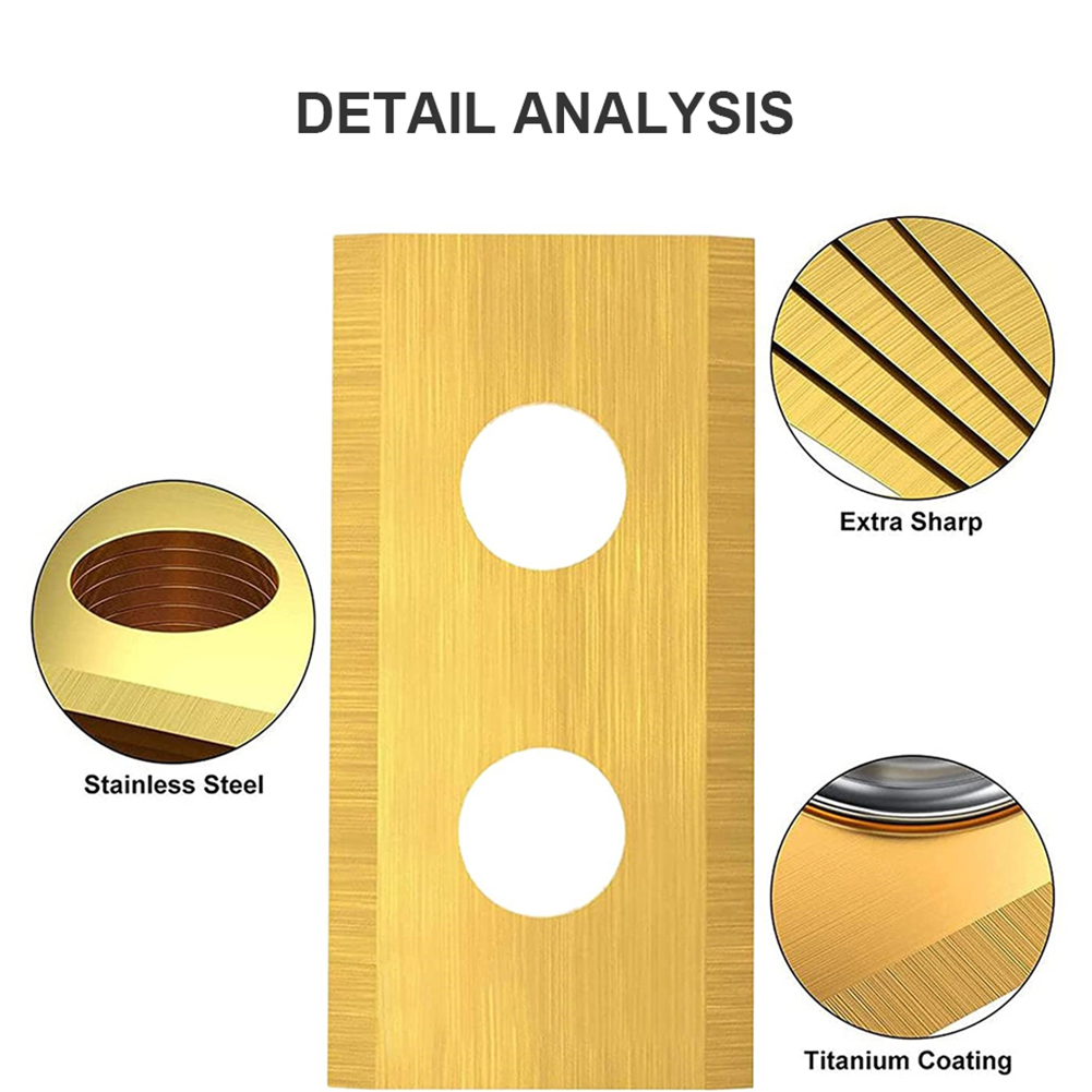30 Stuks Gazon Robot Blade Rvs Automatische Bewegende Machine Blade Dubbel Gat Voor Worx Landoid Lanmower WG754E WG791E