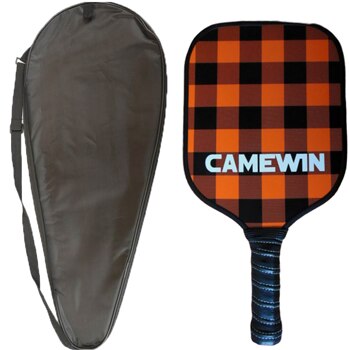 CAMEWIN Pickleball Paddel Tennis Schläger Fiberglas Schlagen Schläger Waben schlagen Mit Schläger Tragen Tasche Einzigen Gruppe draussen Sport: Orange