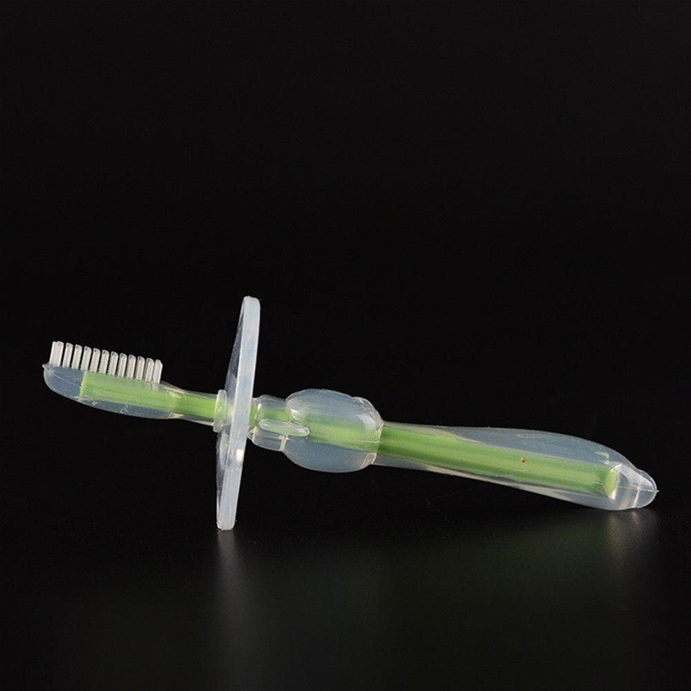 1PC Baby Children Dental Oral Care Tooth Brush Soft Silicone Training Toothbrush Tool For Kid Tooth Brush Baby Items