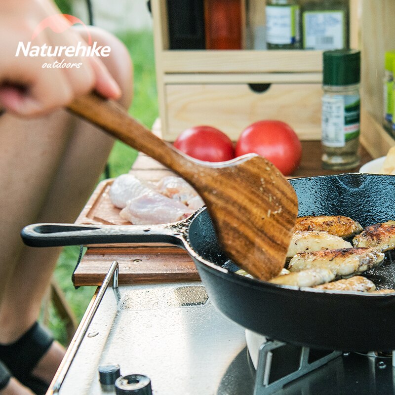 Naturehike Akazie Holz Schaufel Löffel einstellen Camping Holz Geschirr setzt Picknick Löffel Reis Schaufel Küche Multi-Funktion Werkzeuge