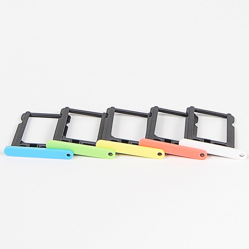 Porte-carte Nano Sim pour iPhone 5C, A1507, A1529, A1532, A1456, avec broche d&#39;éjection gratuite