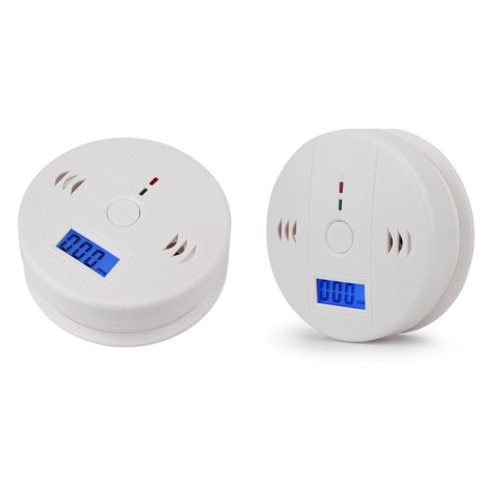 Carbon Monoxide Alarm CO Sensor Poisoning Warning Alarm Detector Built-in 85dB siren sound Indoor Honeycomb Coal Detector Leak