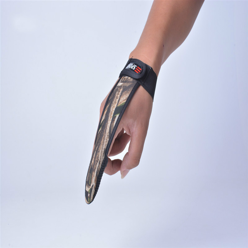 Glace de mer Rock Fly protège-doigts unique gants de pêche pour les pêcheurs un doigt Surfcasting gant antidérapant outils de pêche utiles: VIOLET