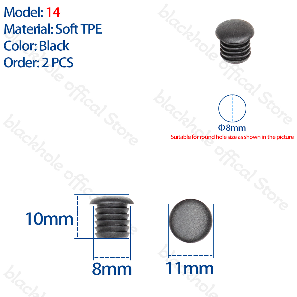 Tapones de Cable de freno para desviador de cuadro de bicicleta, tapones de sellado de plástico con orificio para marco de bicicleta de montaña y carretera, palanca de cambios de cuadro de bicicleta eléctrica de grava, tapones de Cable DI2: Azul cielo