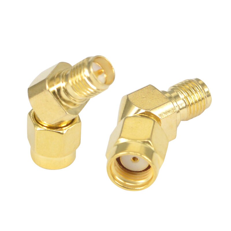 2 Pieces RF Coaxial Coax SMA Adapter Kit SMA Male Female WiFi Antenna Extension Connector