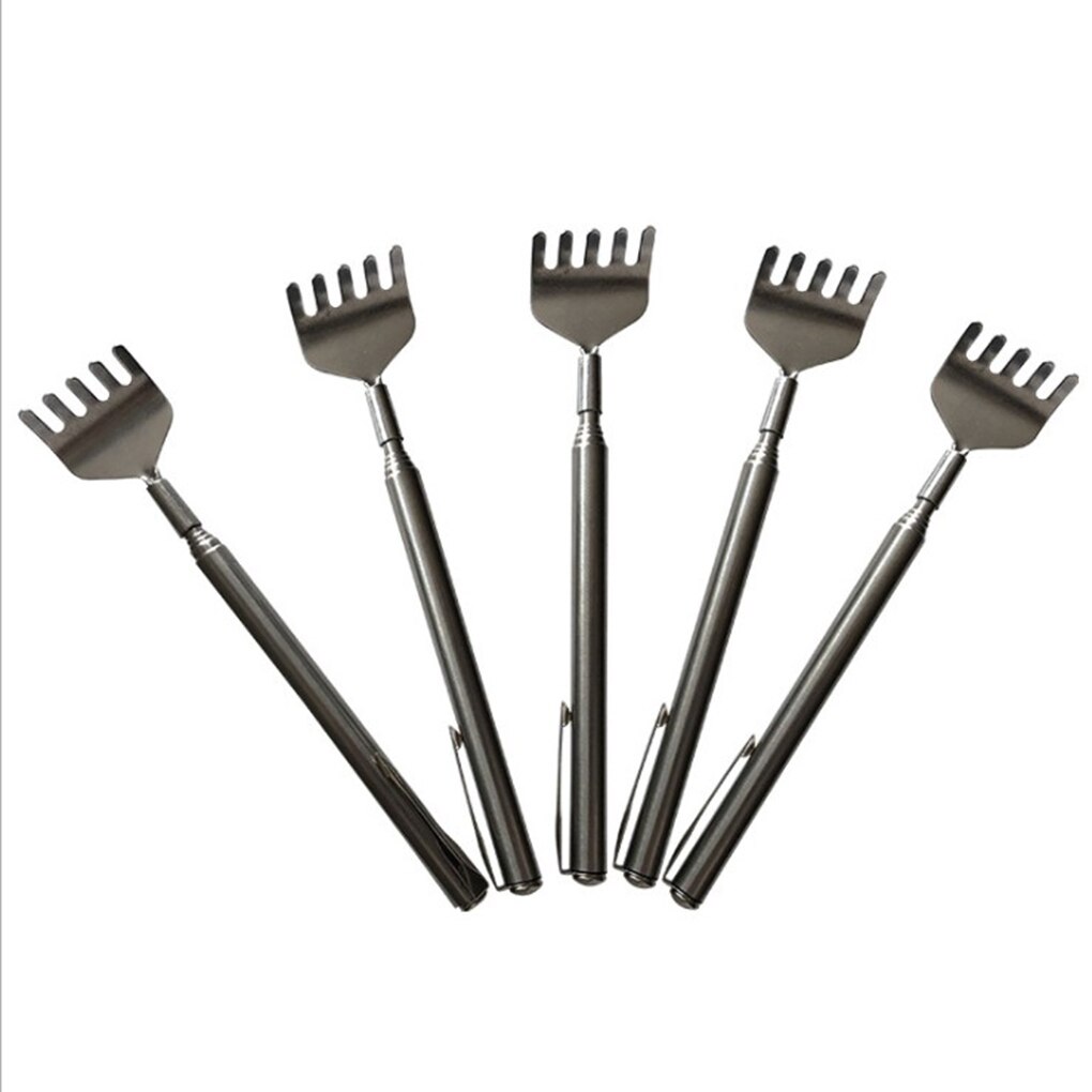Portable Adjustable Extendable Telescopic Back Scraper Backbone Scratch Massage Itch Scratch Massage Tools 1-5pcs: 5pcs