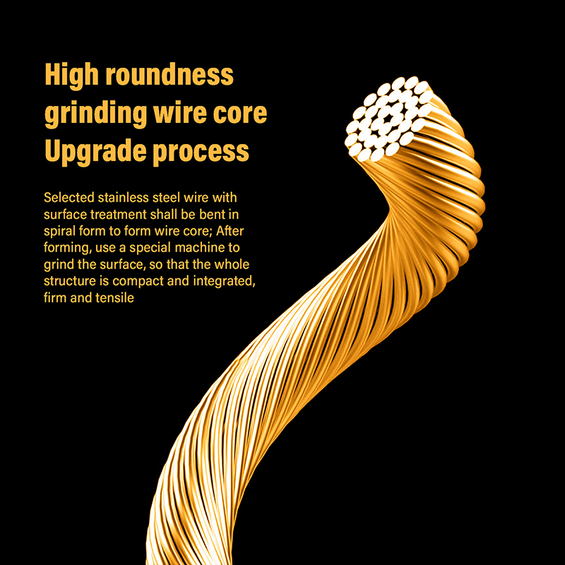 1pc innervaier til landeveissykkel, mtb-sykkel, wireline, terrengsykkel, girspak, girskifter, bremsekabler, polert, glatt rustfritt stål